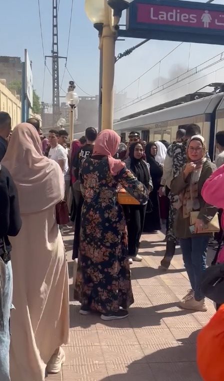 حريق المترو