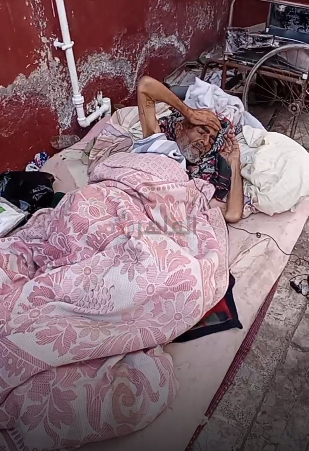 مشرد بشوارع بورسعيد 