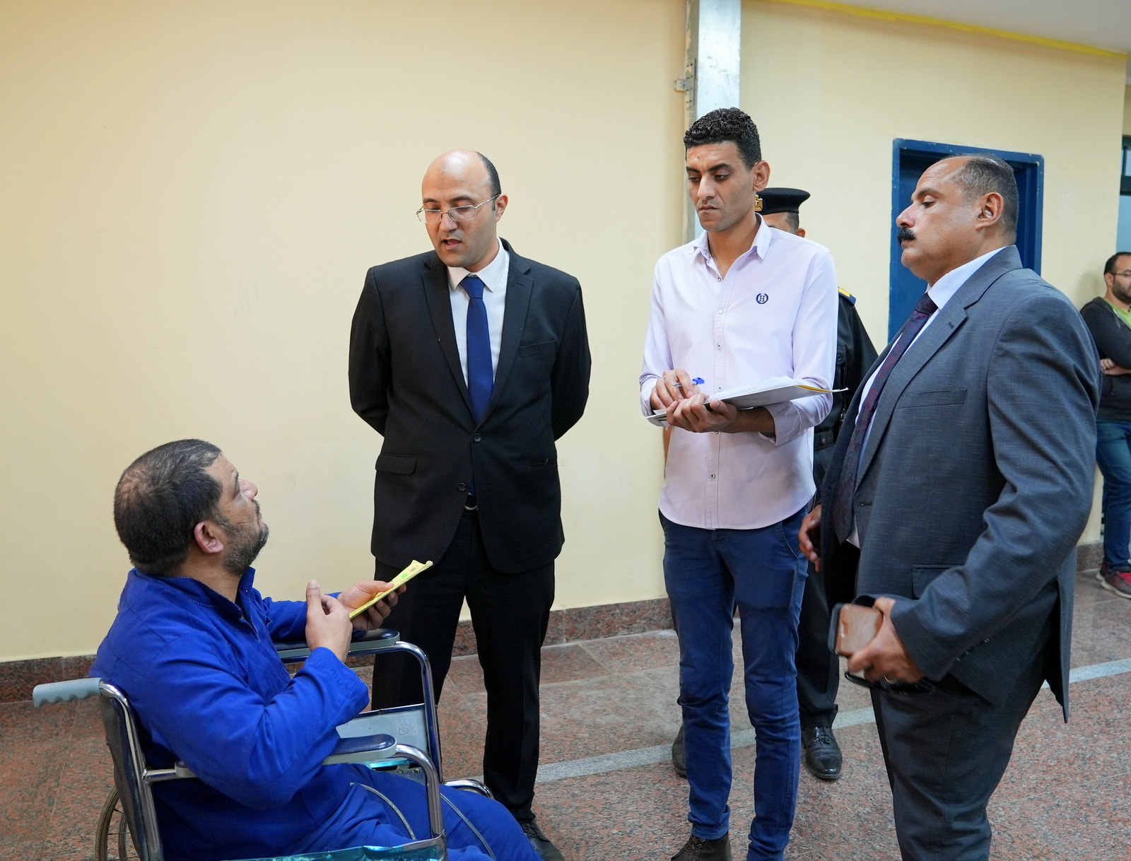 زيارة النيابة العامة لمركز 15 مايو (8)