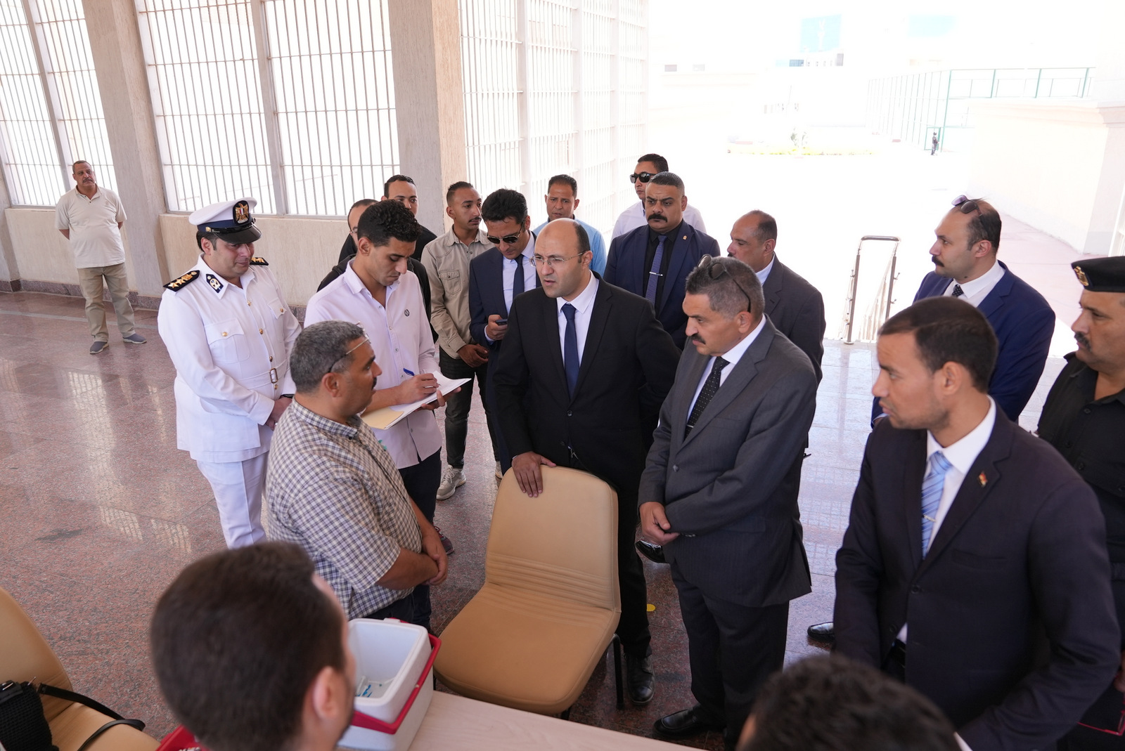 زيارة النيابة العامة لمركز 15 مايو (18)