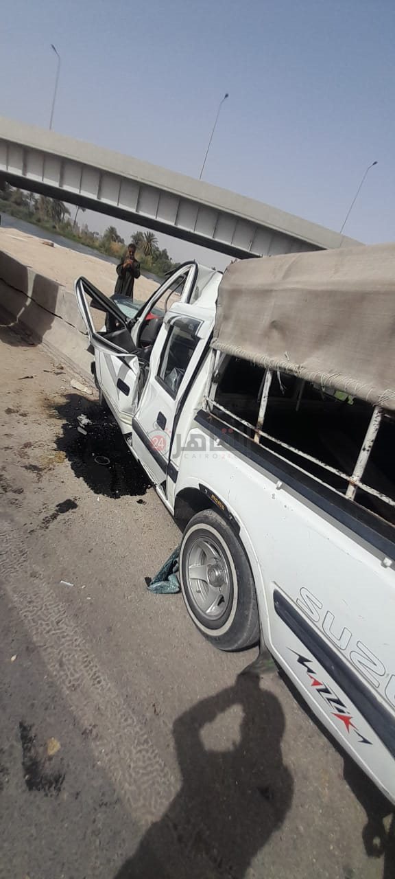 حادث تصادم بأسيوط