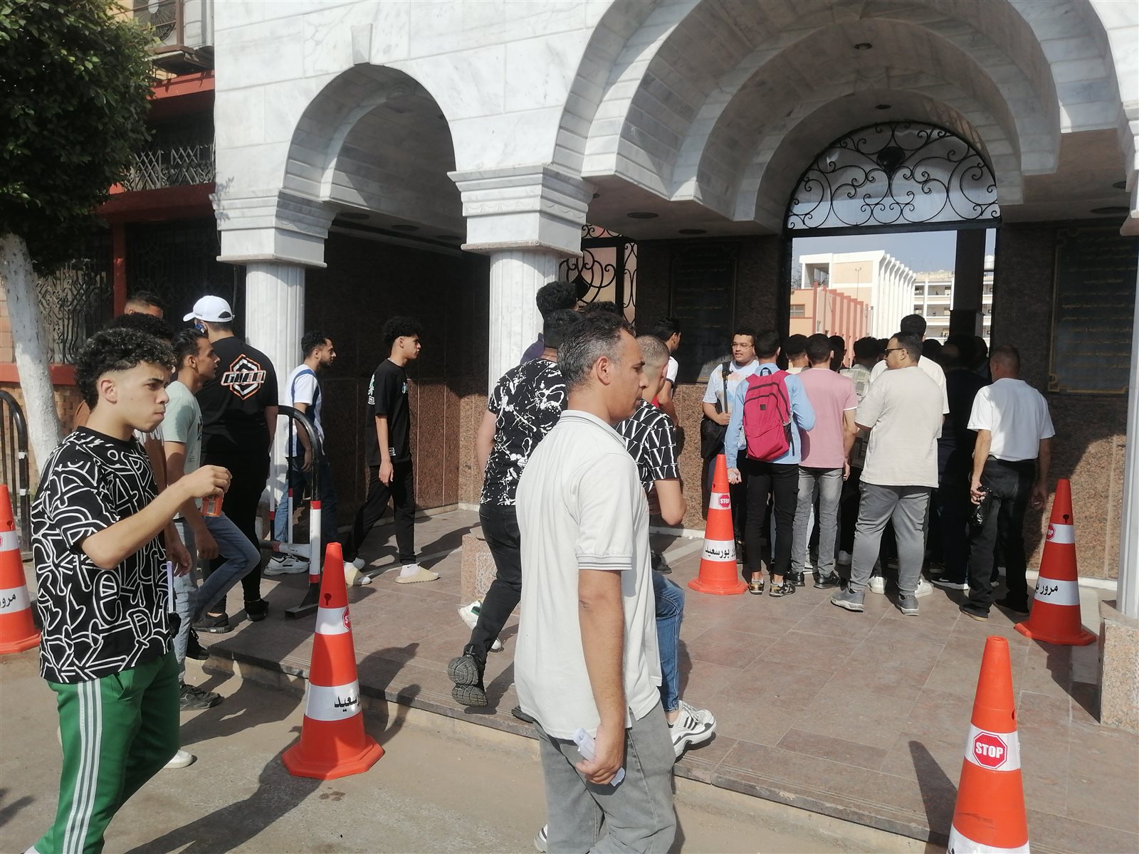 طلاب الثانوية العامة ببورسعيد