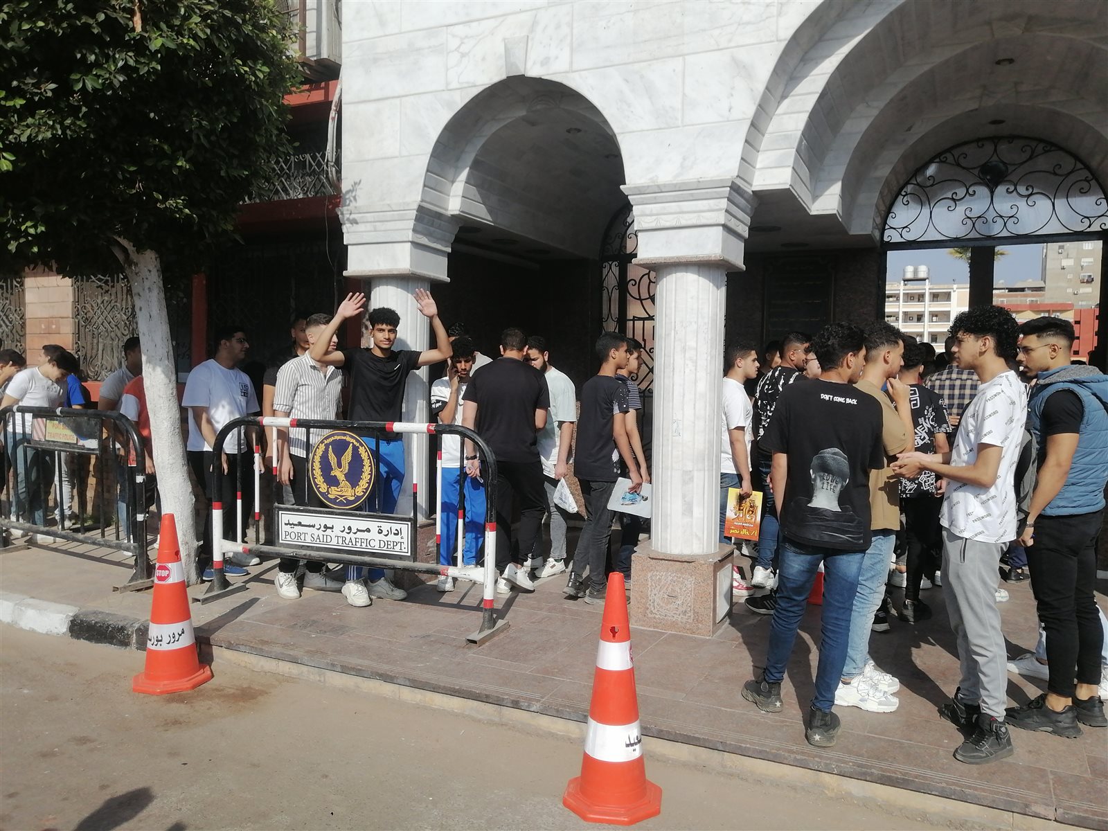 طلاب الثانوية العامة ببورسعيد