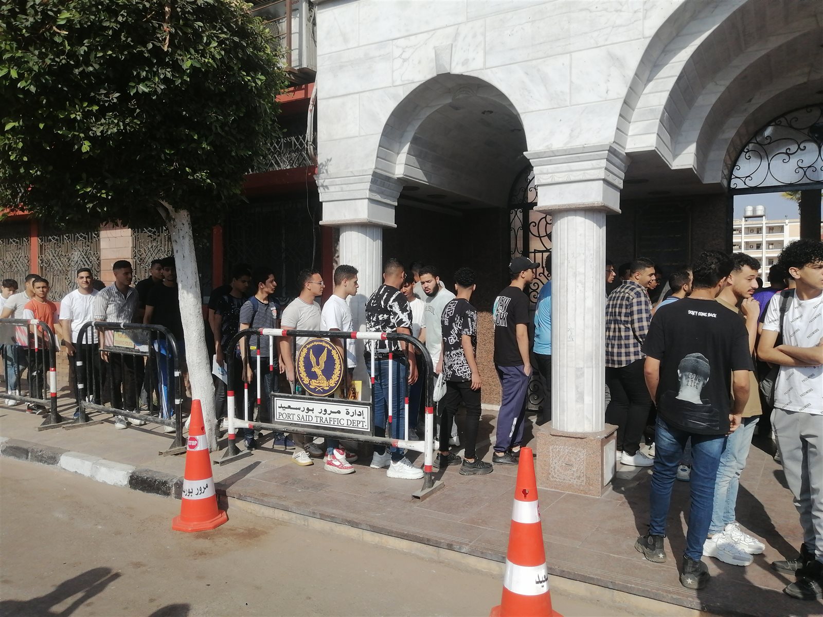 طلاب الثانوية العامة ببورسعيد