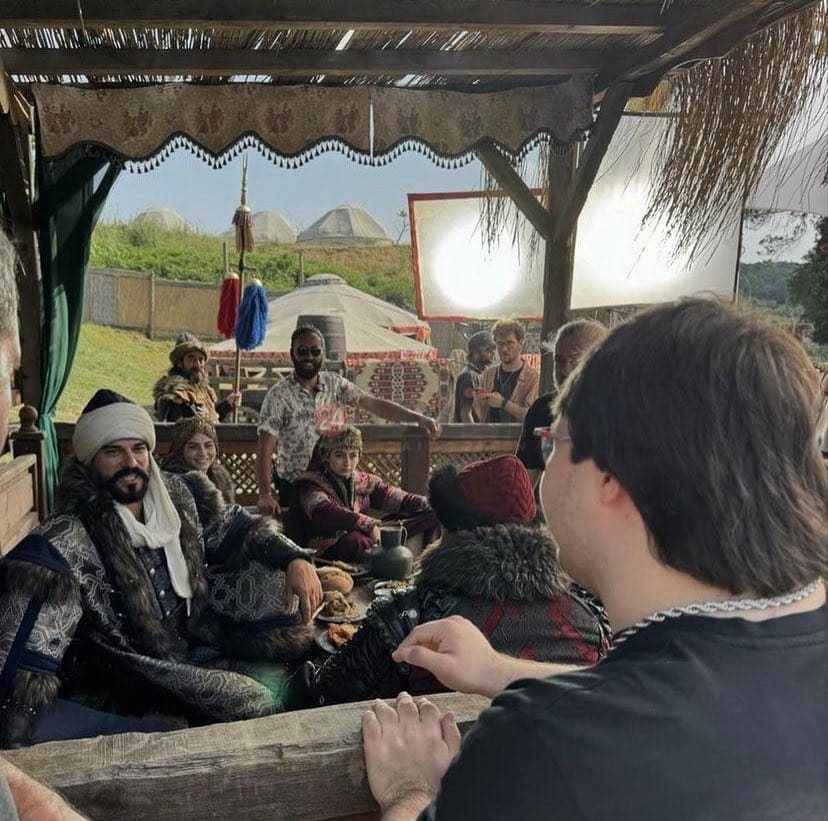 كواليس الحلقة الأخيرة من مسلسل عثمان (12)