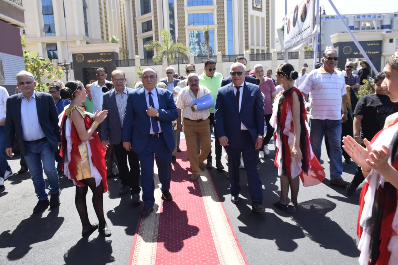 افتتاح شارع اللواء سمير فرج ببورسعيد 