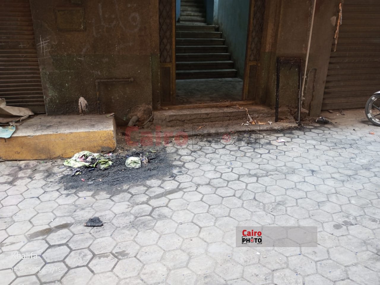 حريق عقار شارع الأورمان بالجيزة (2)