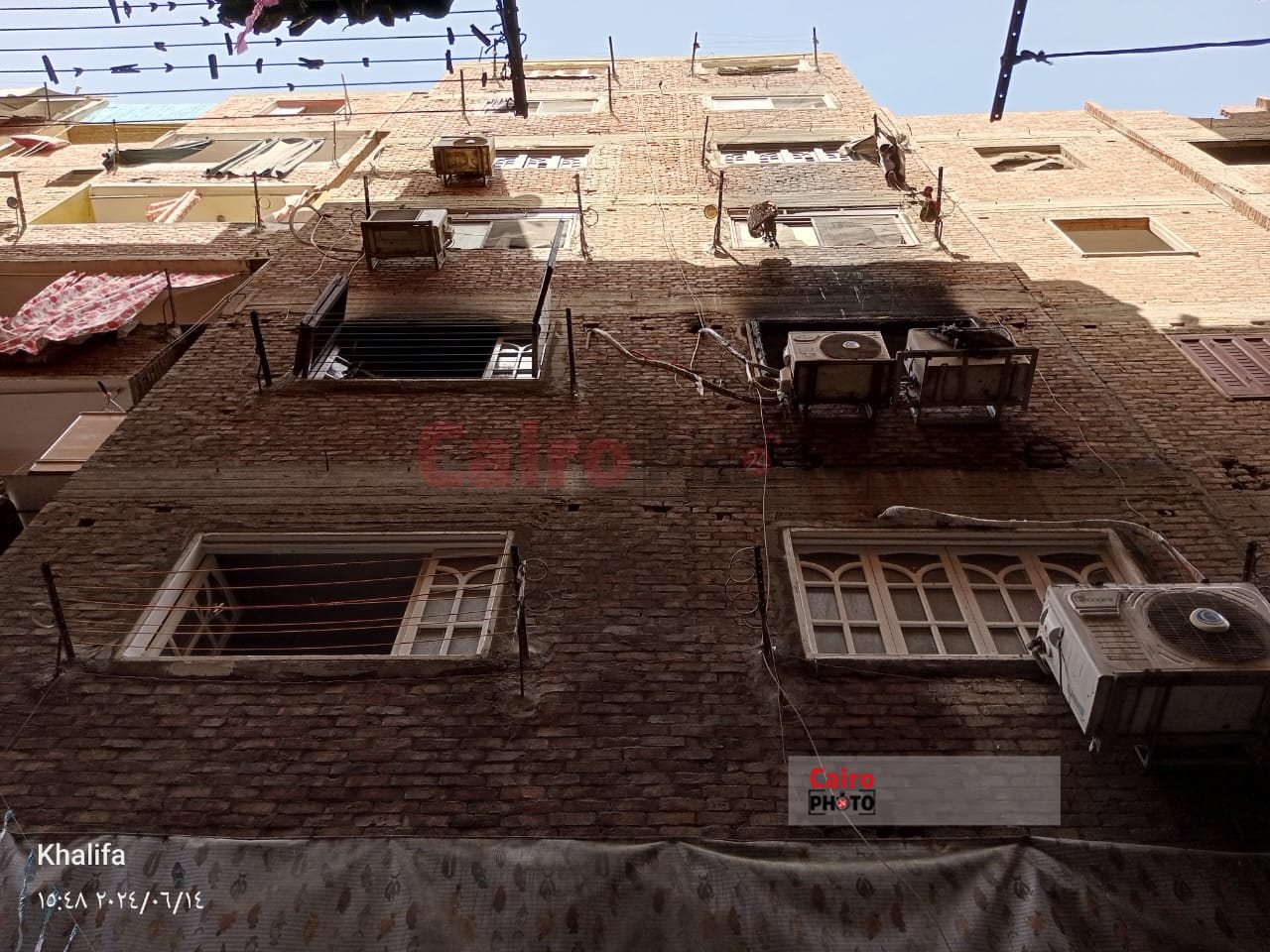 حريق عقار شارع الأورمان بالجيزة (3)