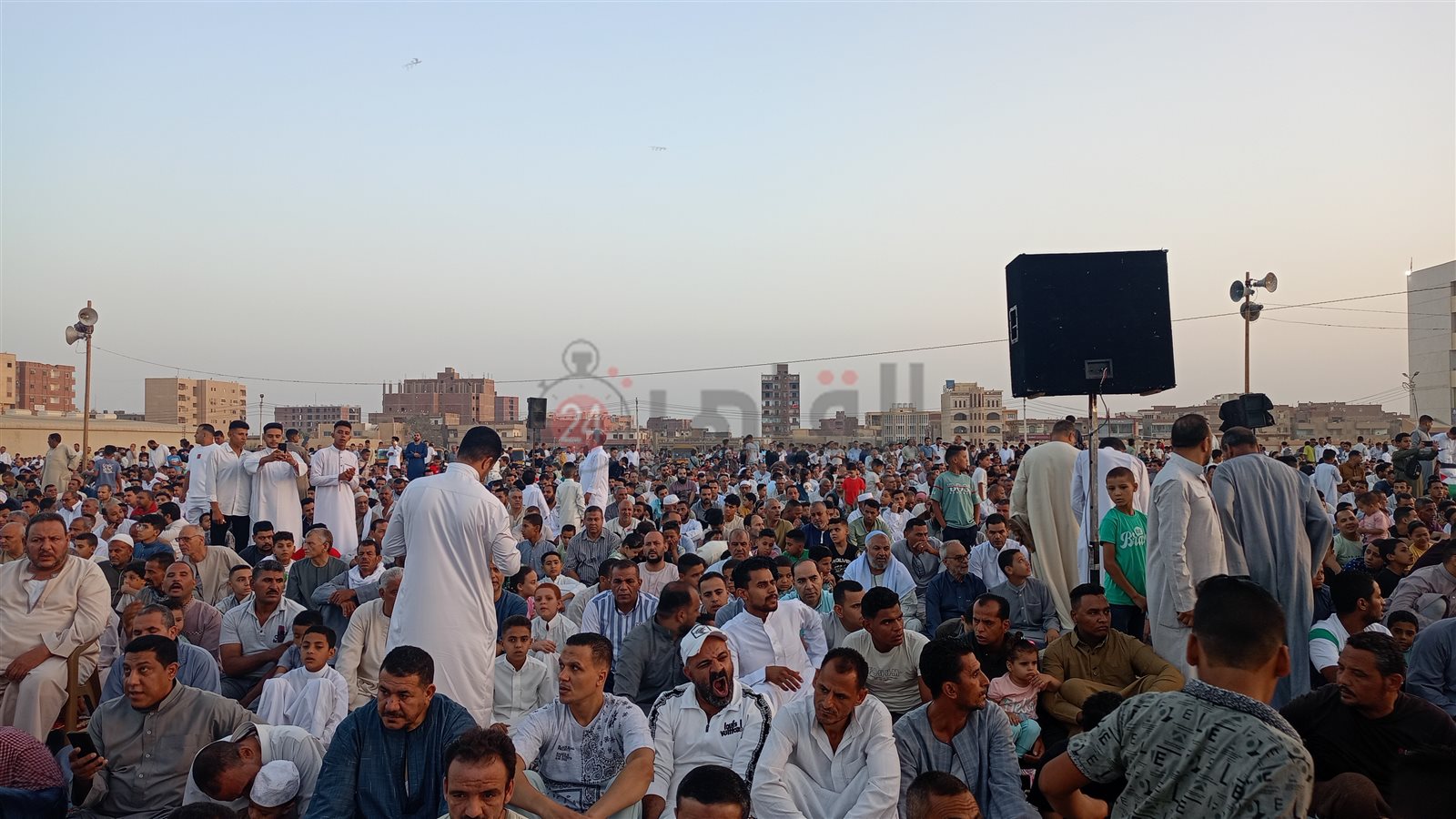 أهالي الفيوم يؤدون صلاة عيد الاضحي المبارك في 146ساحه| صور