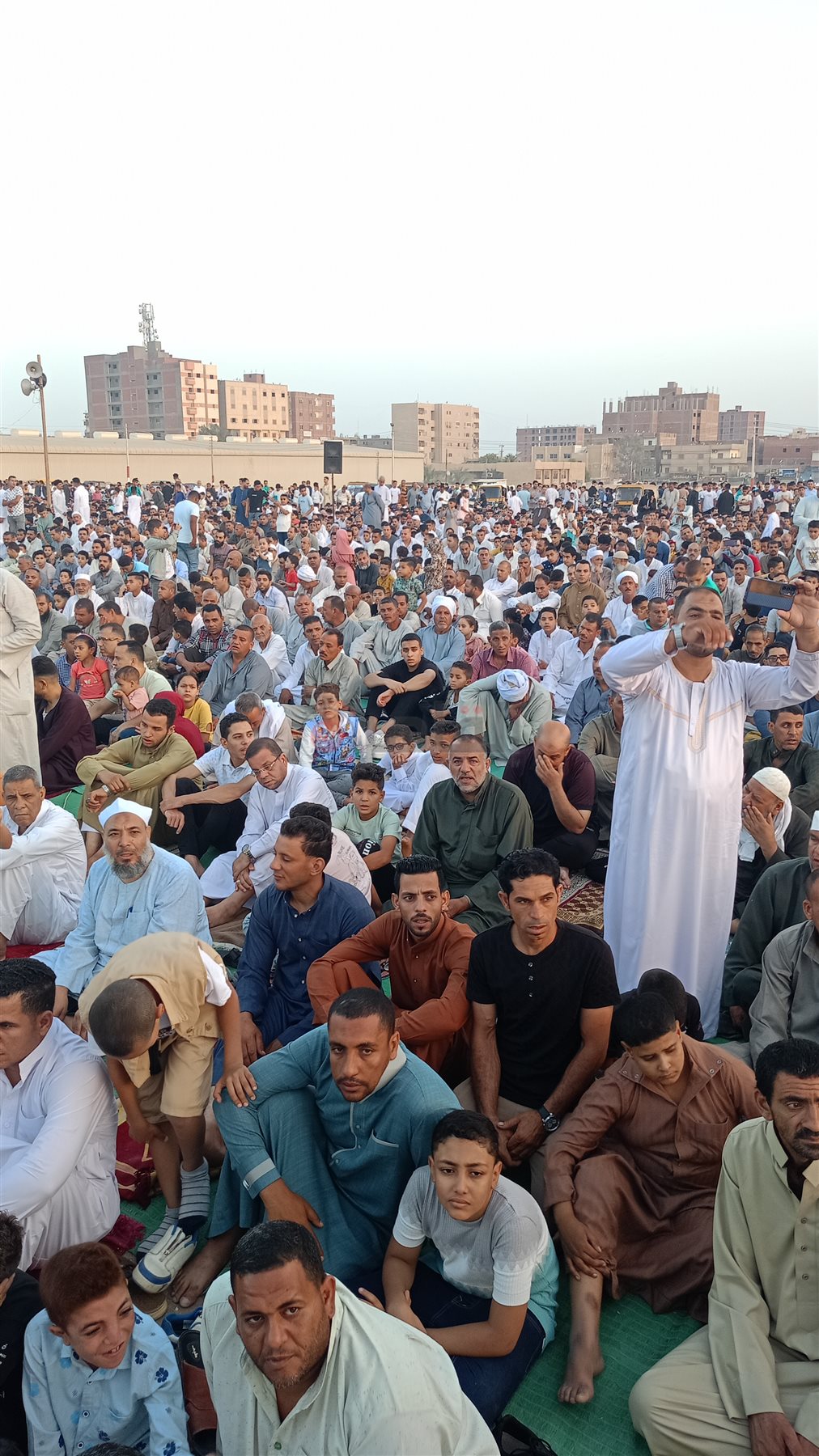 أهالي الفيوم يؤدون صلاة عيد الاضحي المبارك في 146ساحه| صور