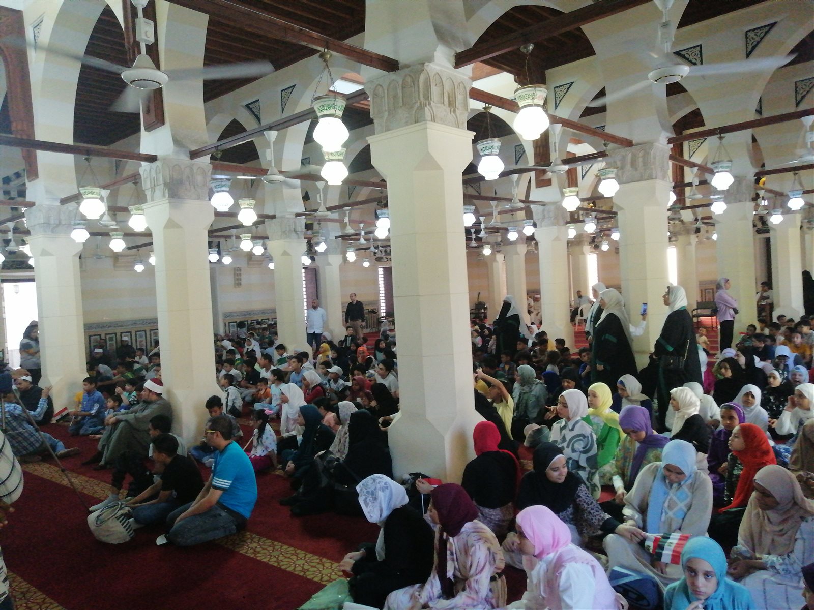 محافظ بورسعيد يفتتح البرنامج الصيفي بالمساجد