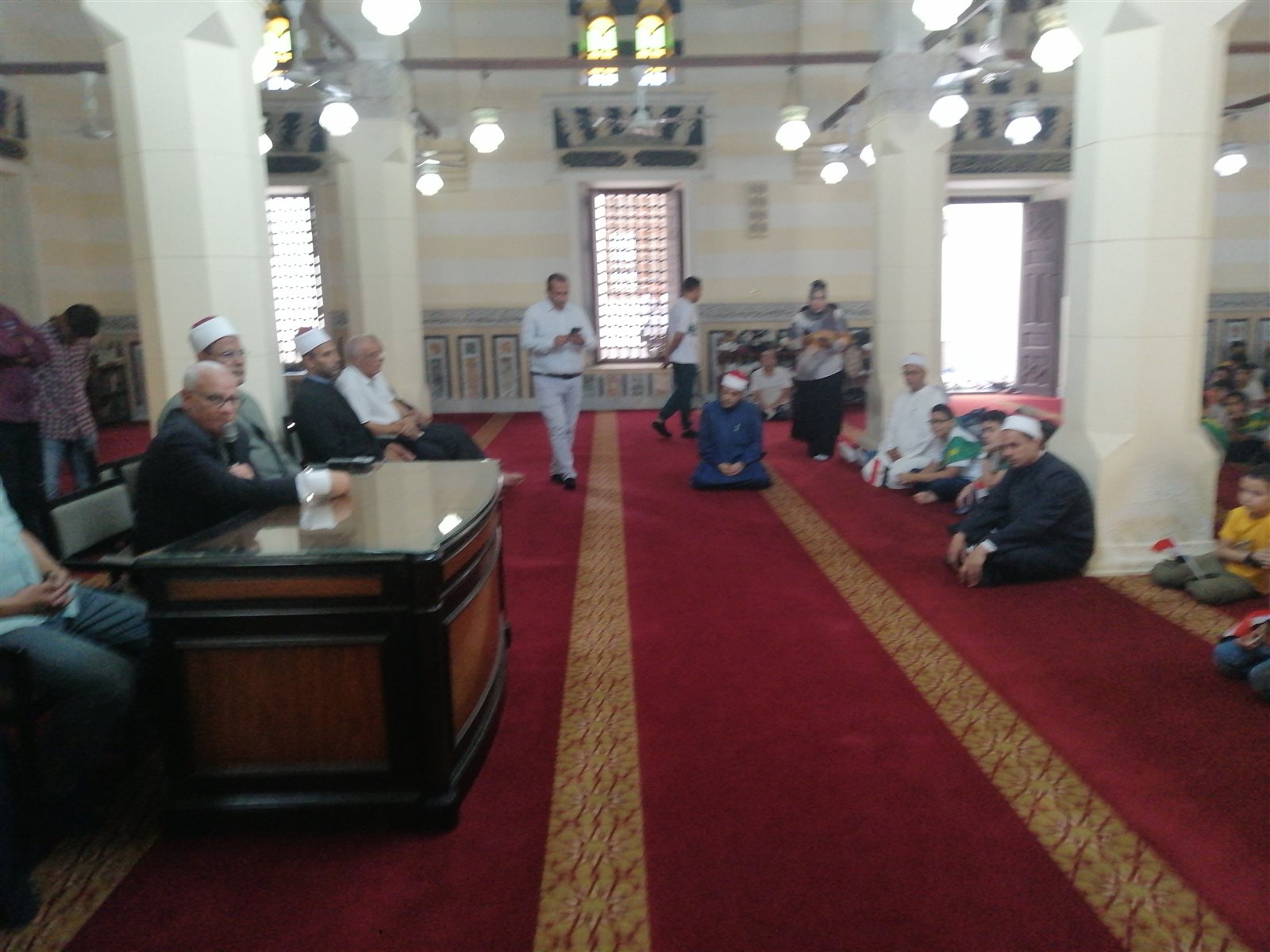 محافظ بورسعيد يفتتح البرنامج الصيفي بالمساجد