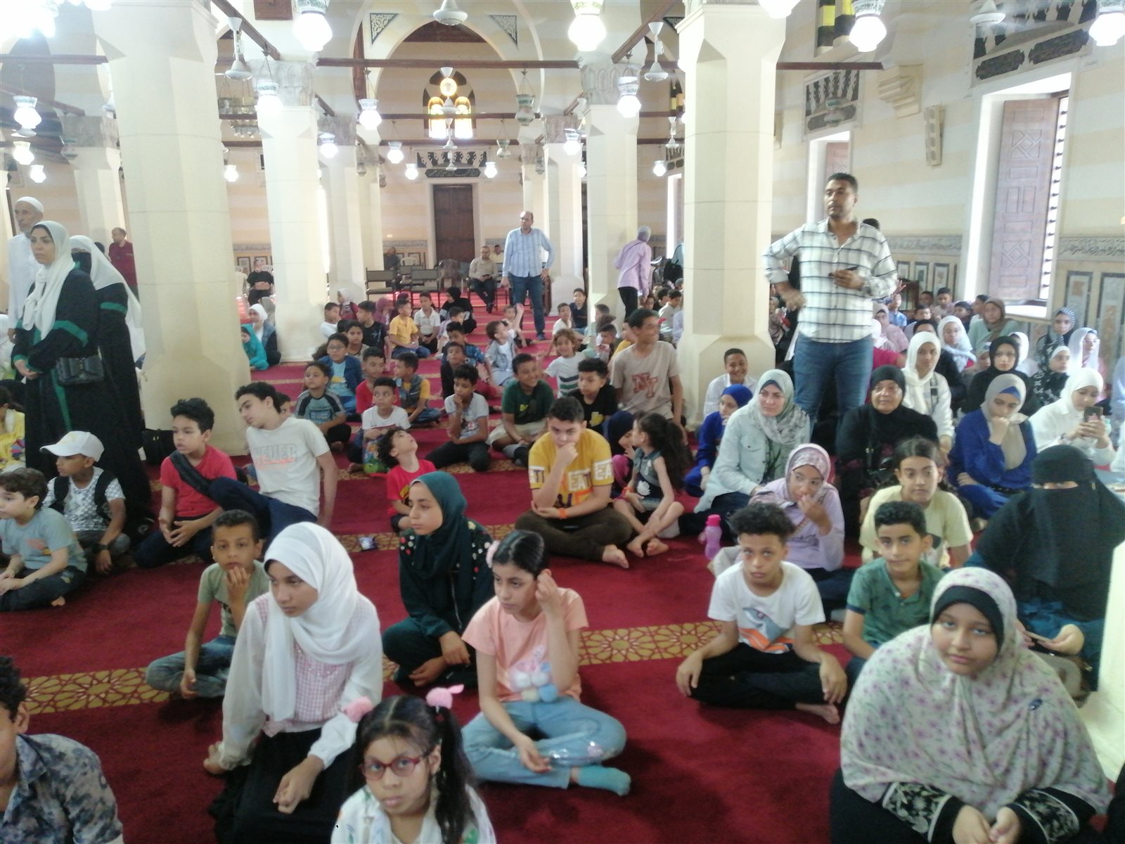 محافظ بورسعيد يفتتح البرنامج الصيفي بالمساجد