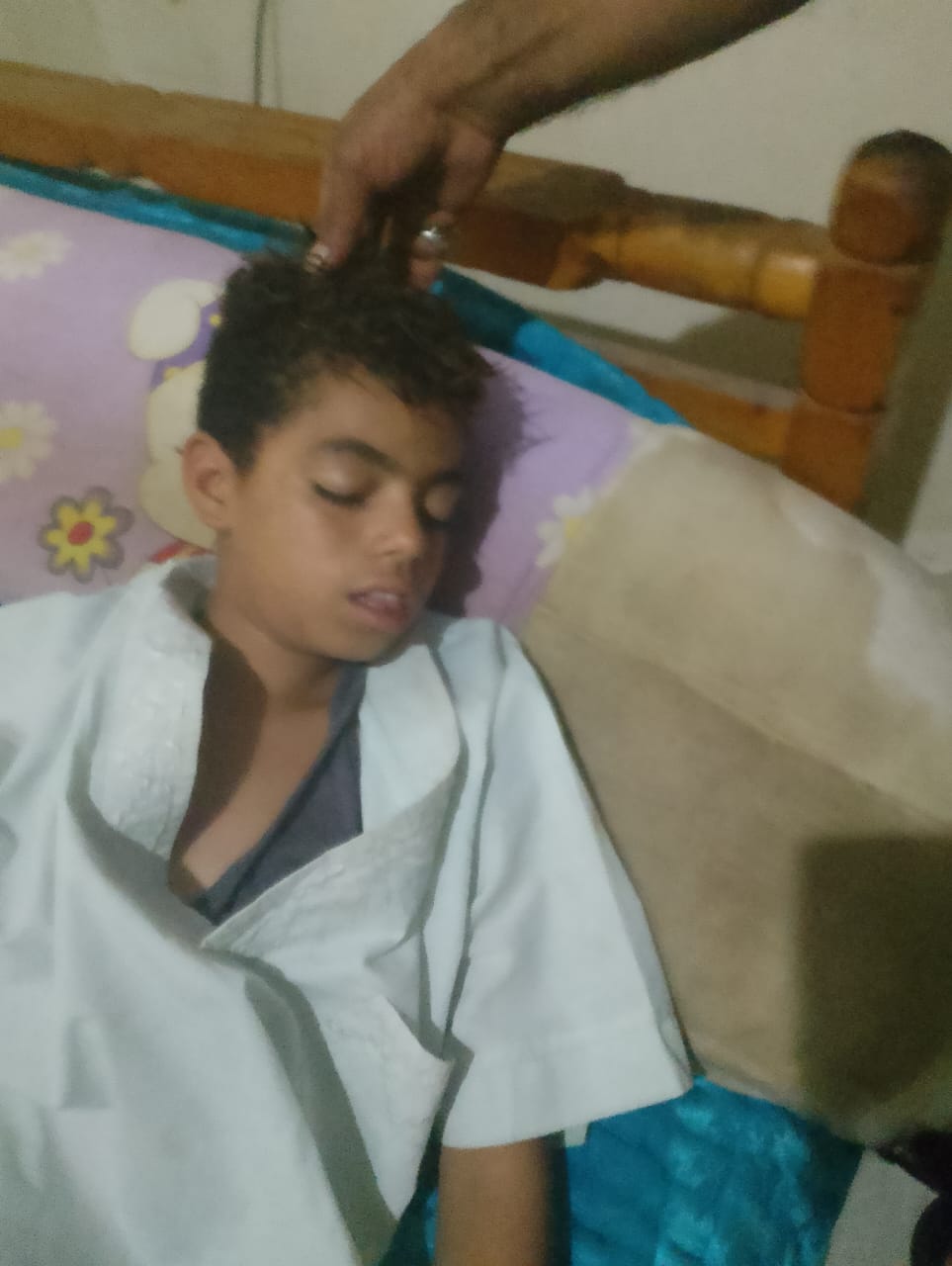 الطفل تحت تأثير المخدر 