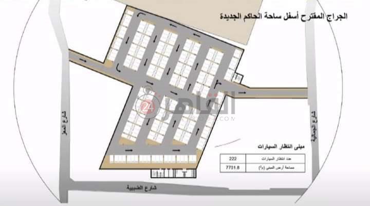 مشروع تطوير المحال امام مسجد الحاكم (1)