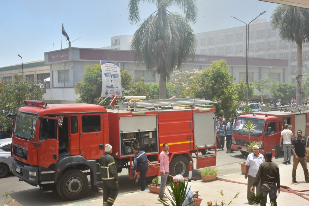 حريق كلية الطب