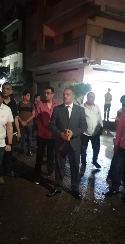 محافظ الشرقية يتابع إصلاح انفجار ماسورة مياه الزقازيق 01