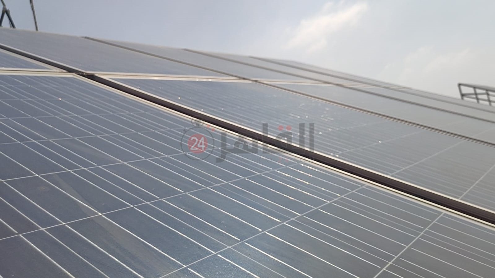 ألواح الطاقة الشمسية في قرية البسايسة 03