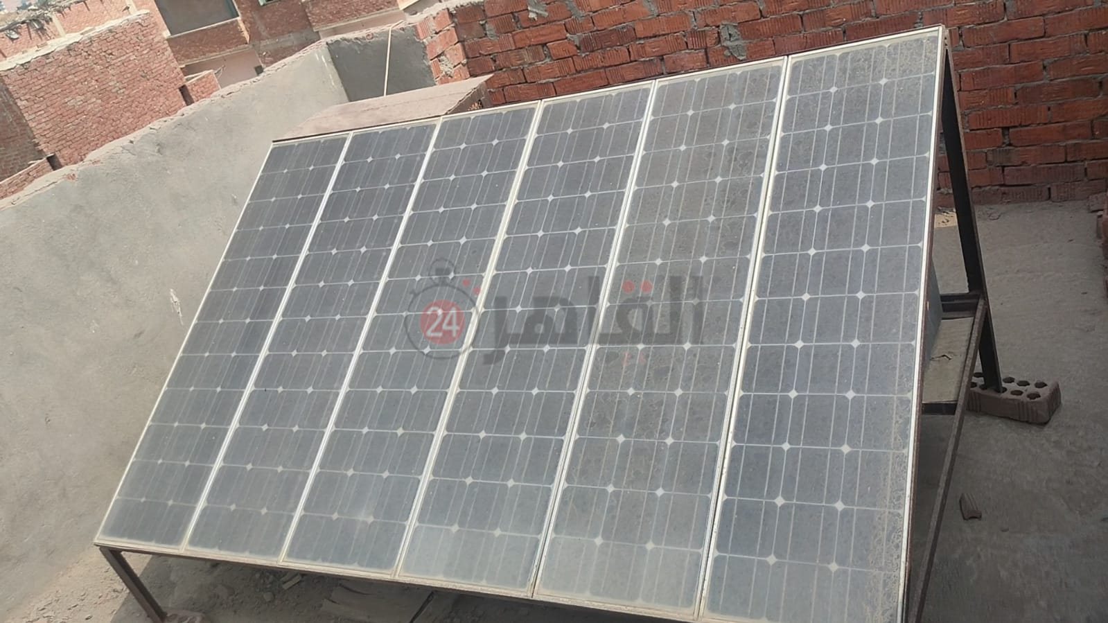 ألواح الطاقة الشمسية في قرية البسايسة 04