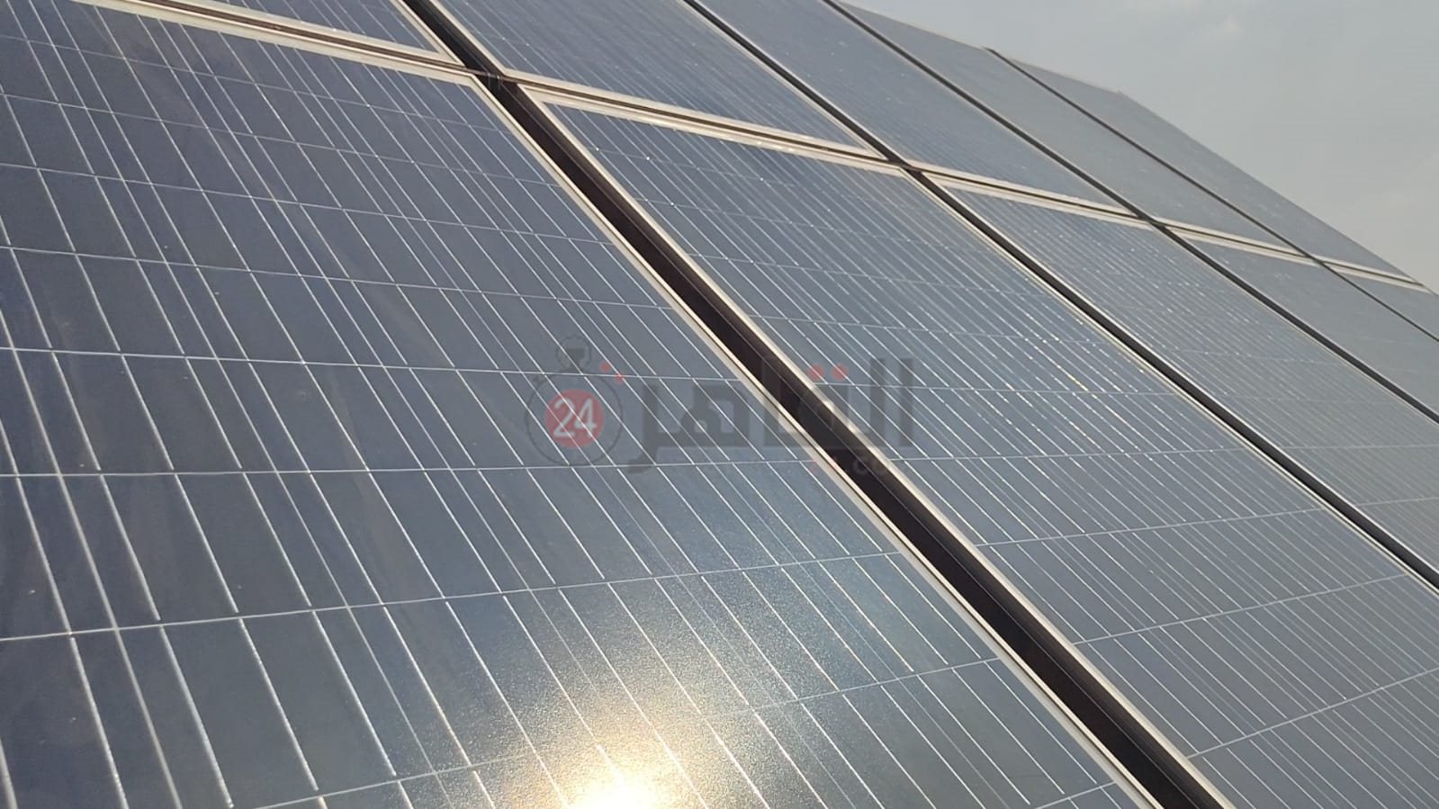 ألواح الطاقة الشمسية في قرية البسايسة 05