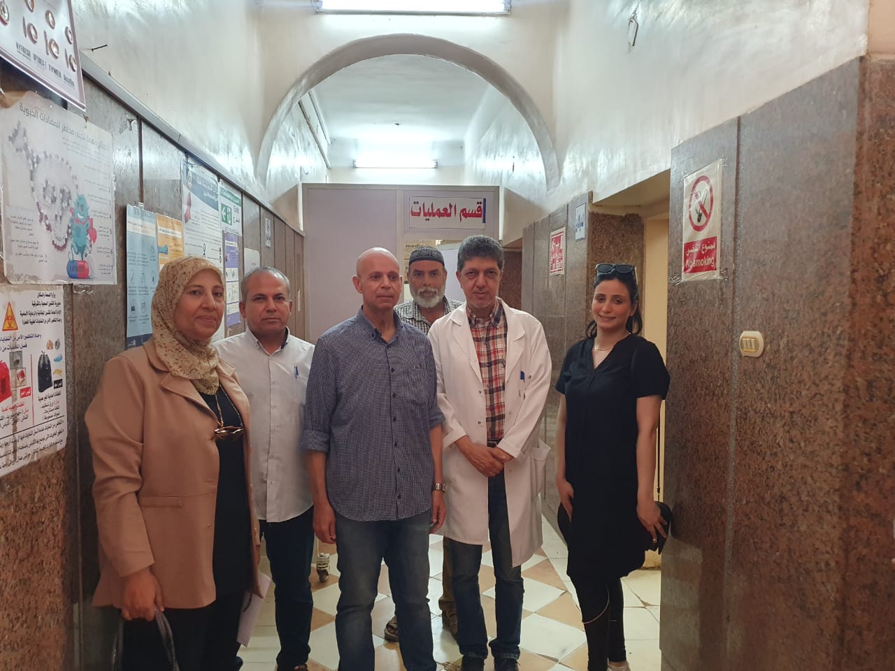 وكيل وزارة الصحة داخل المستشفى 3