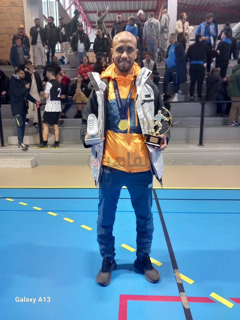 اللاعب طارق الجزار بفرنسا 