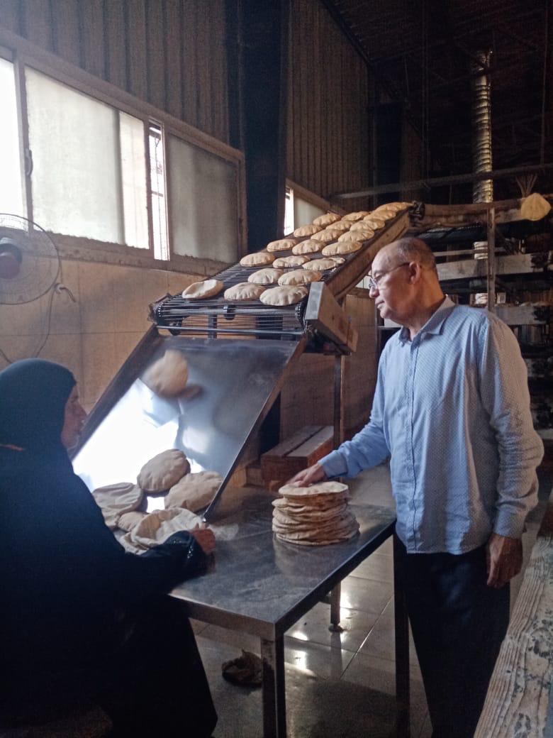 وكيل وزارة التموين يقود حملة على المخابز بالشرقية 03