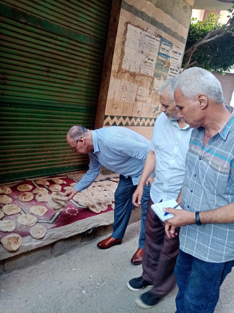 وكيل وزارة التموين يقود حملة على المخابز بالشرقية 09