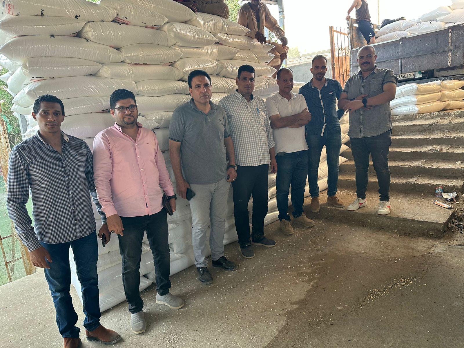 ضبط أسمدة زراعية في الفيوم