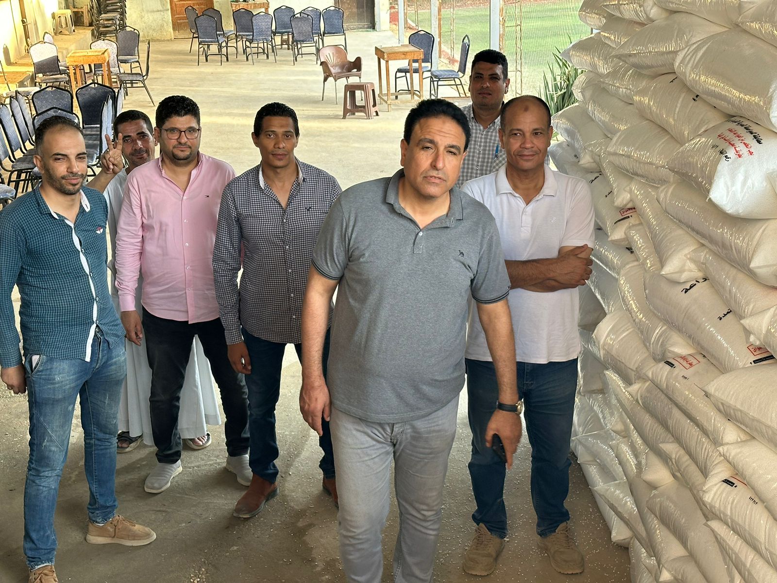 ضبط أسمدة زراعية في الفيوم