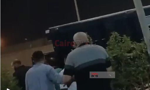 لحظة ترحيل المتهمين بالتعدي علي مذيعة قناة الأهلي
