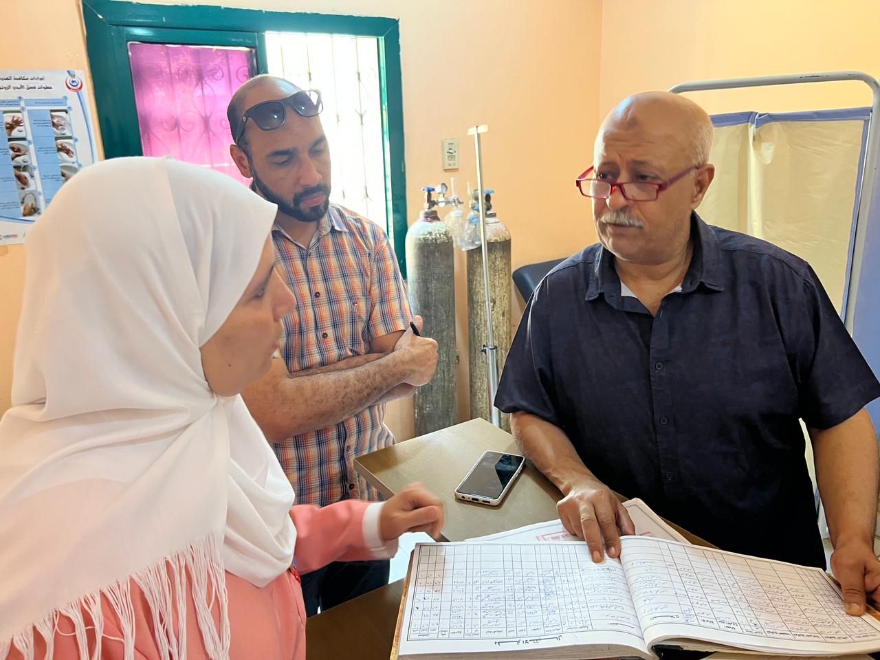 جولة وكيل صحة الفيوم 