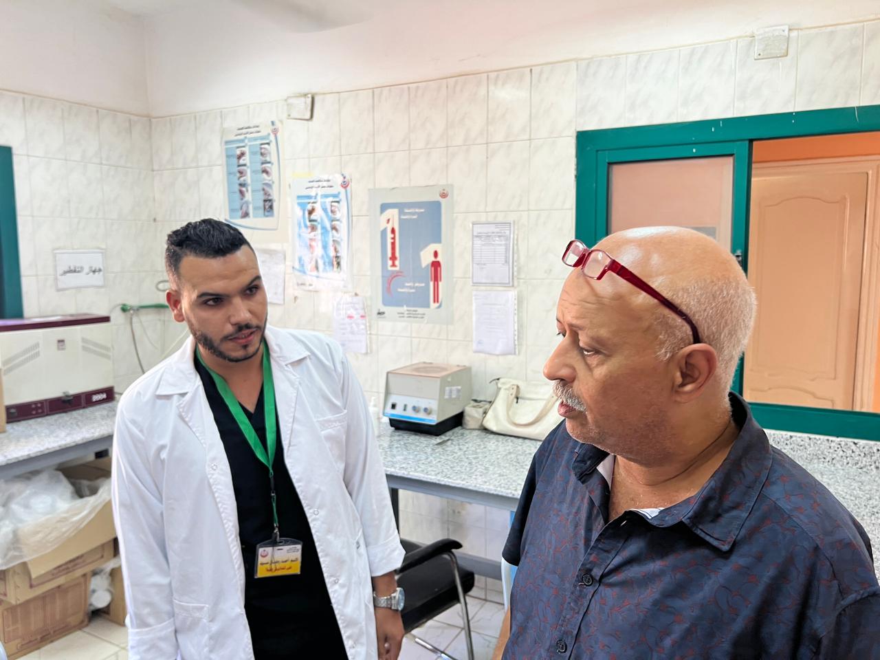 جولة وكيل صحة الفيوم 