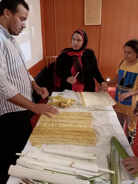 ورش تدريب ذوي الهمم في متحف تل بسطا 03