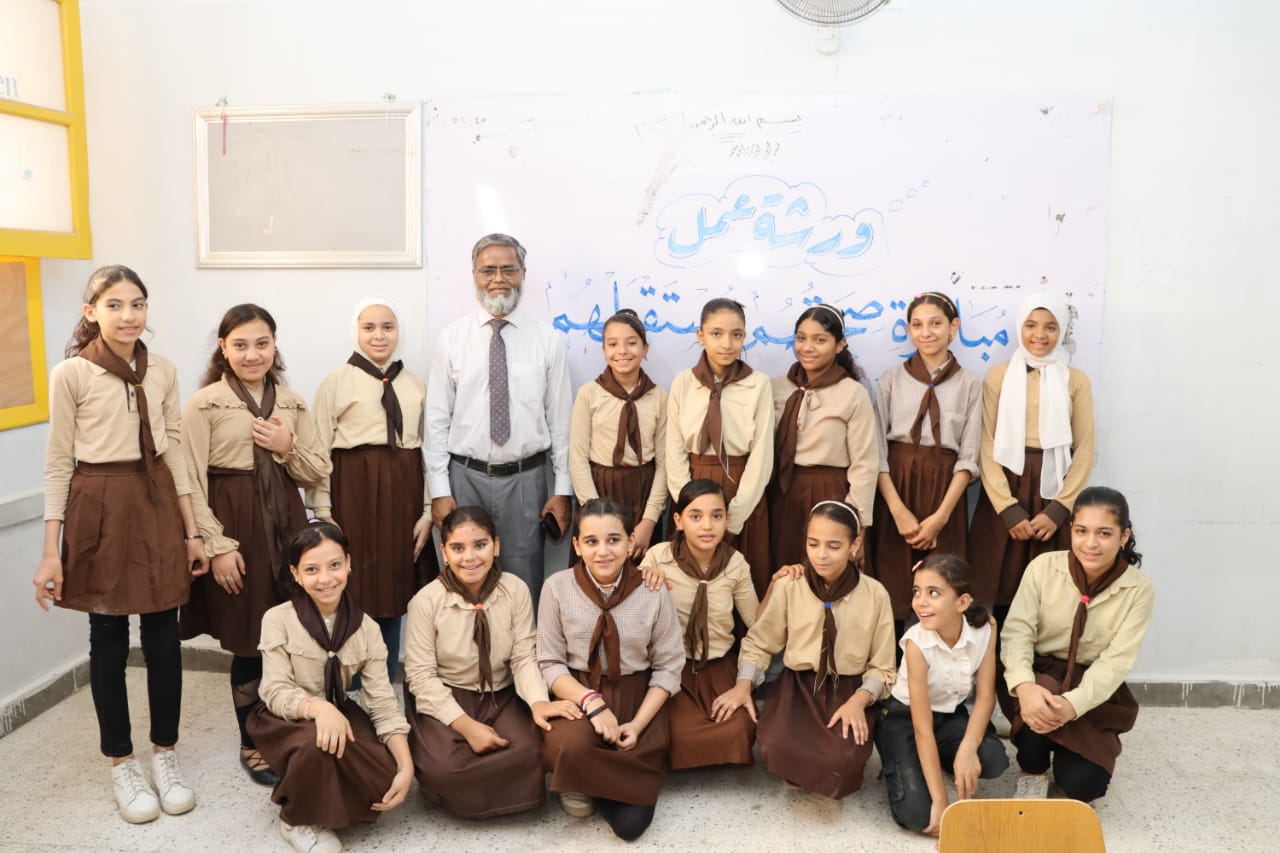 رئيس مياه الفيوم يستقبل نائب سفير اليونيسف بالقاهرة�