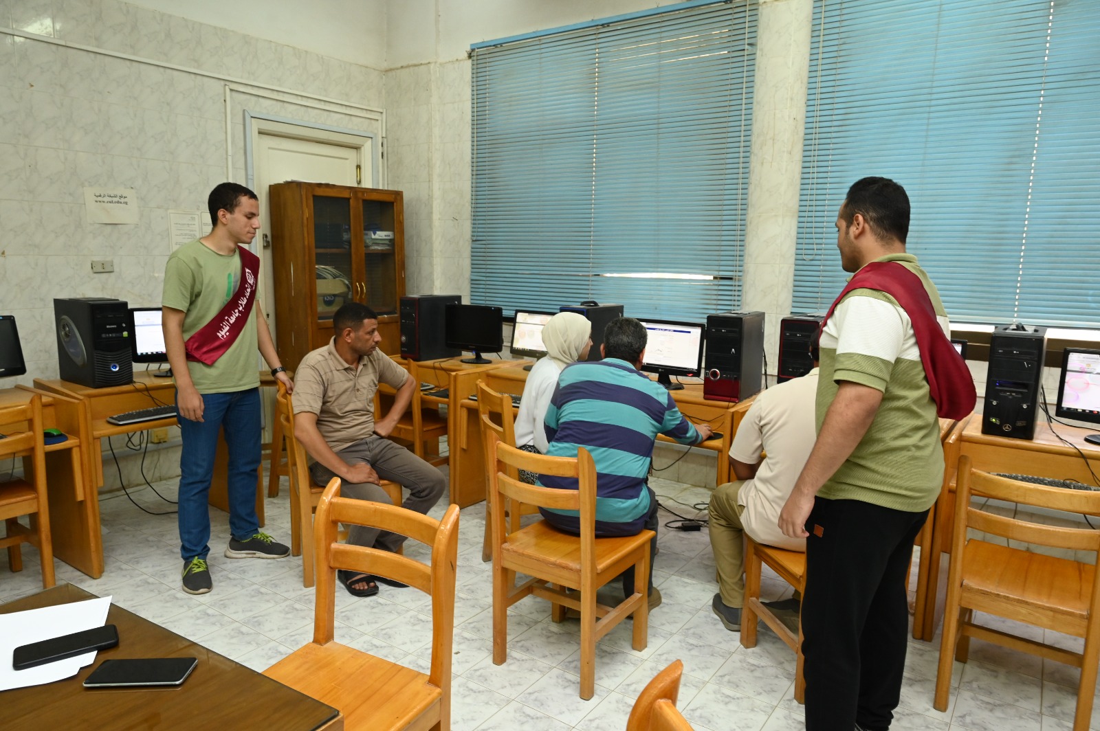 جامعة الفيوم: معامل التنسيق استقبلت 175 طالبا في المرحلة الأولى