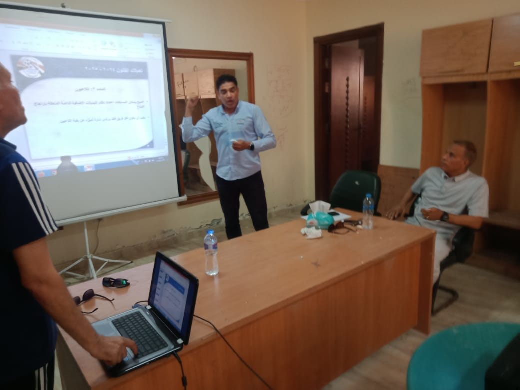 اليوم التثقيفي الأول لحكام الفيوم