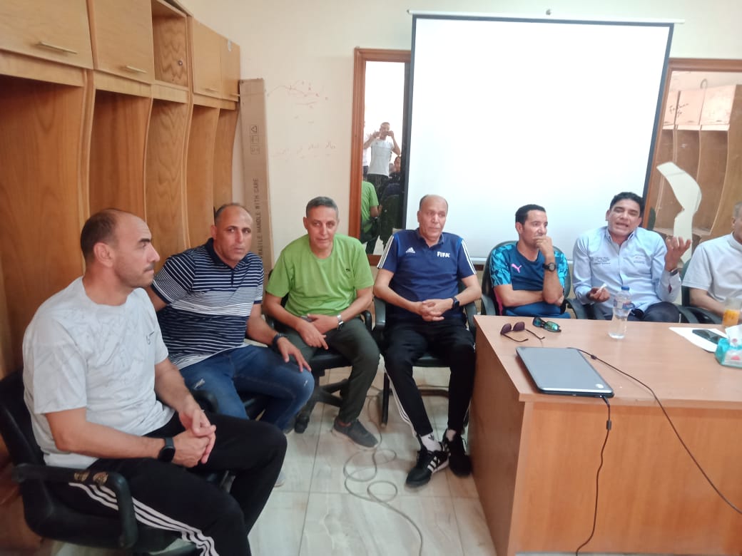 إبراهيم نور الدين في اليوم التثقيفي الأول لحكام الفيوم