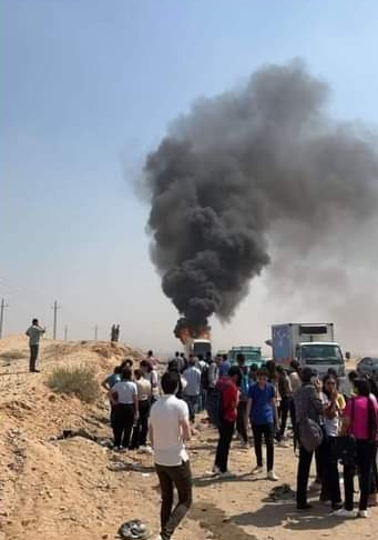 اشتعال الأتوبيس 1