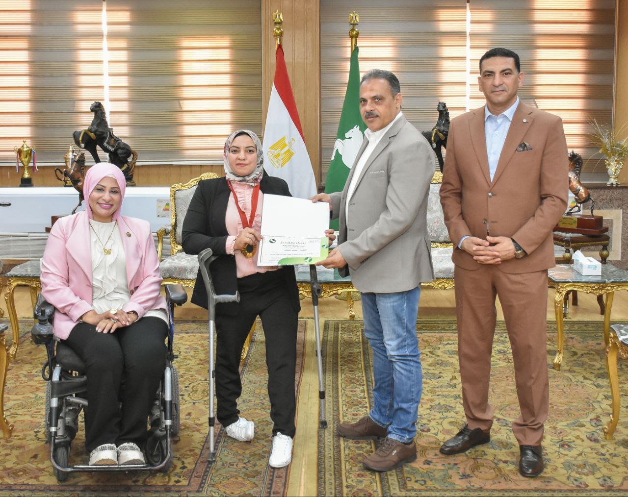محافظ الشرقية يكرم بطلة بارلمبياد باريس 03