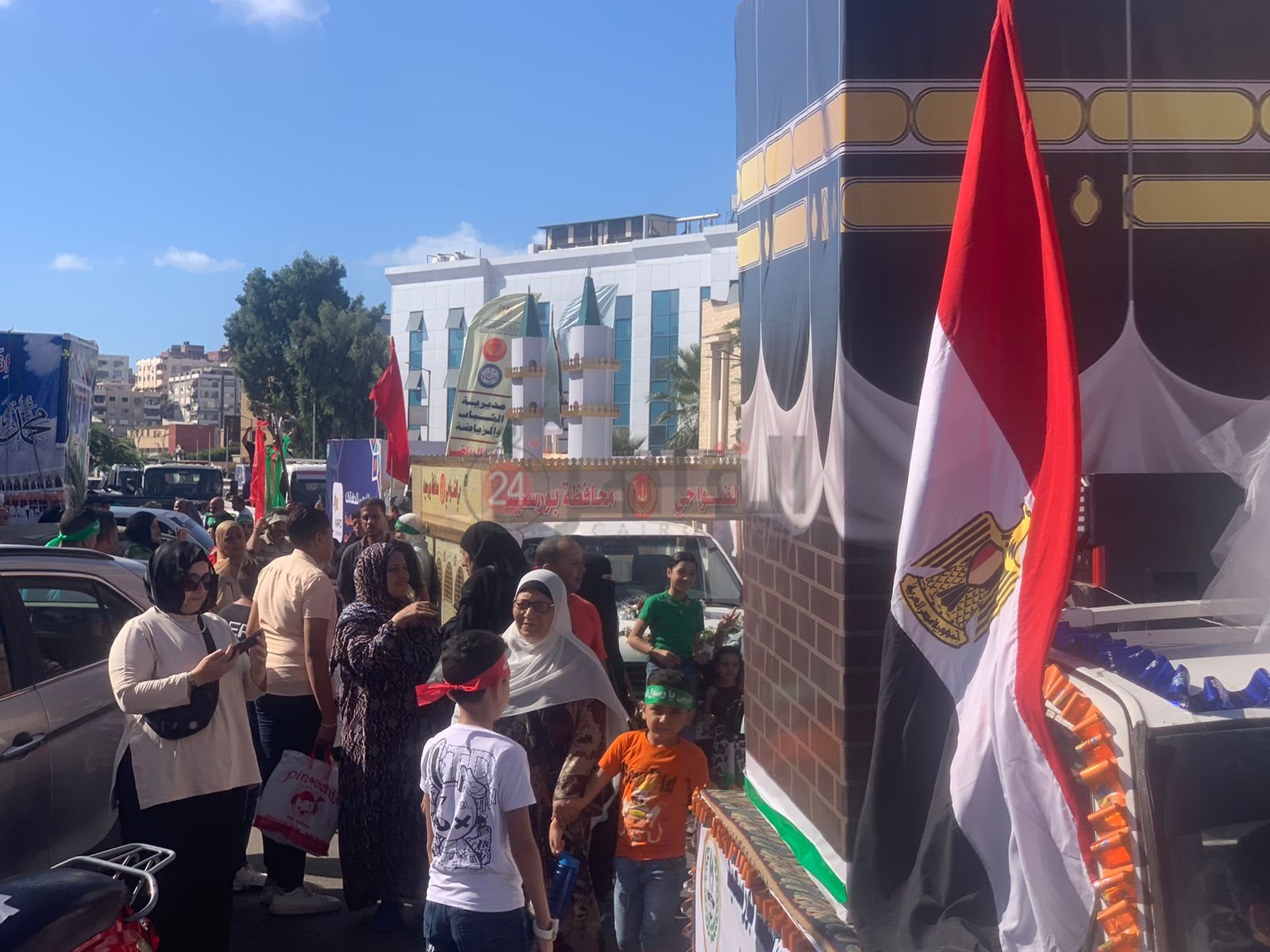 موكب المولد النبوي الشريف ببورسعيد