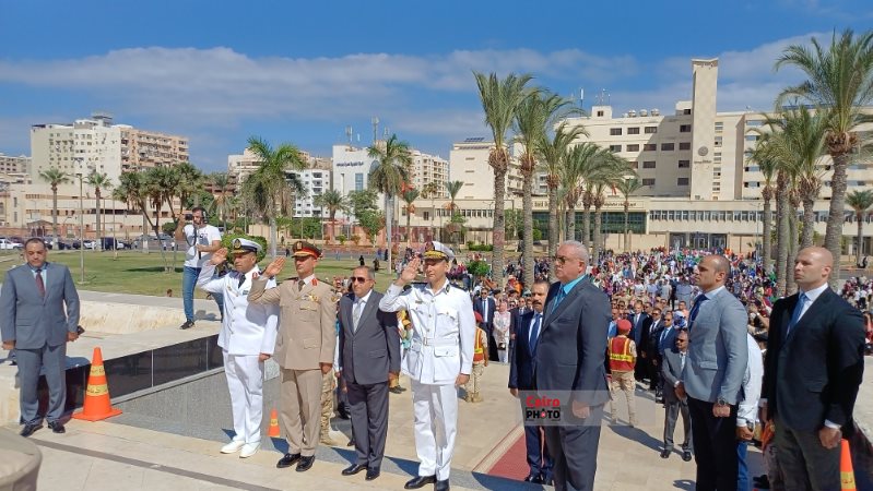 احتفالات محافظة بورسعيد بذكري انتصارات أكتوبر 