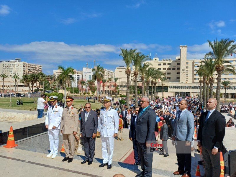 احتفالات محافظة بورسعيد بذكري انتصارات أكتوبر 