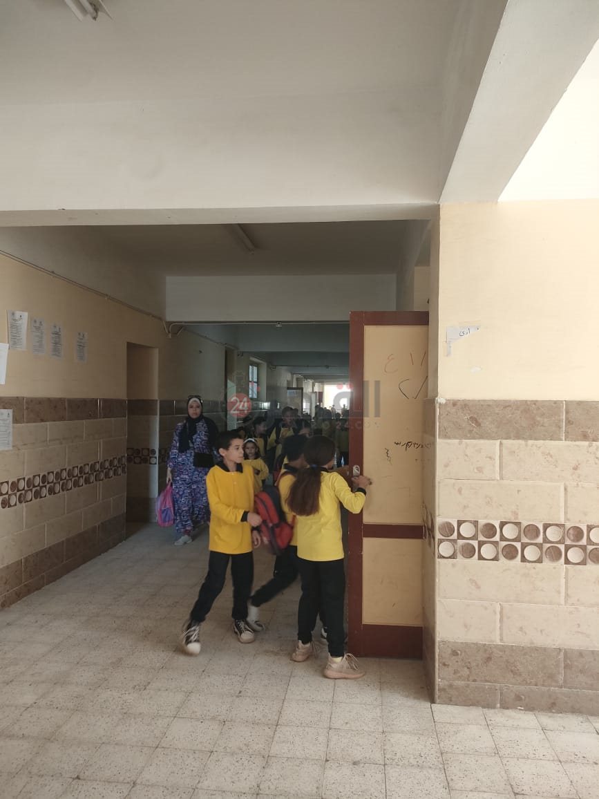 مدرسة بحدائق أكتوبر اليوم