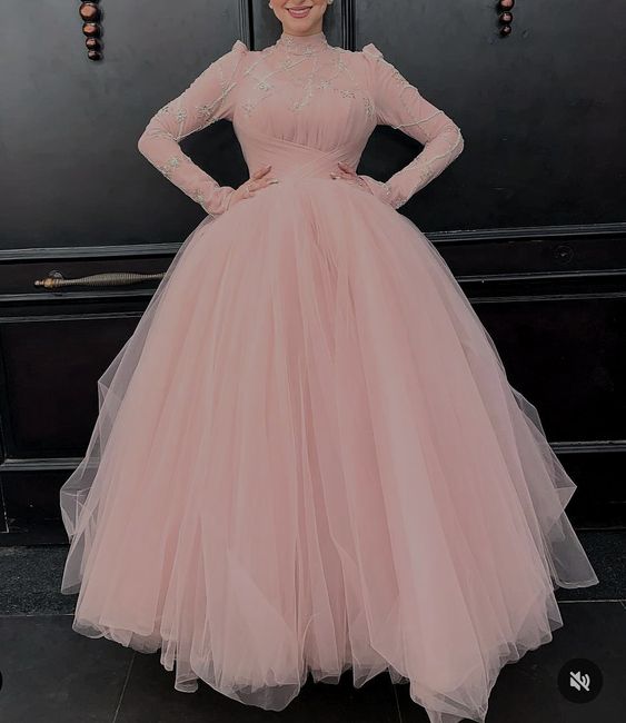 فساتين خطوبة محجبات