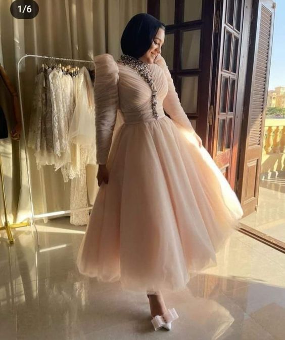 فساتين خطوبة محجبات