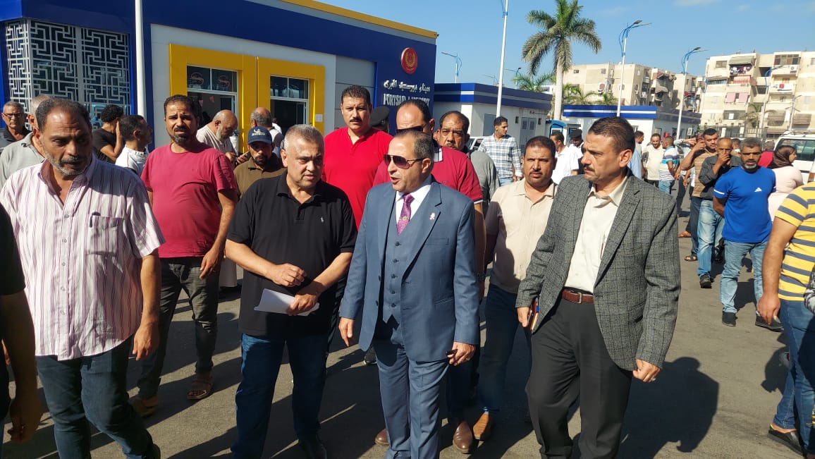 الميناء البري ببورسعيد 