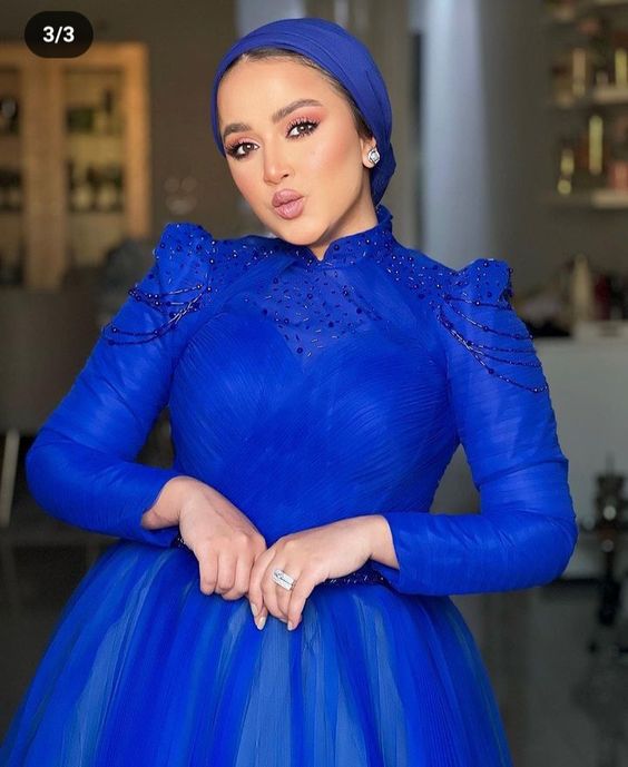 فساتين خطوبة محجبات