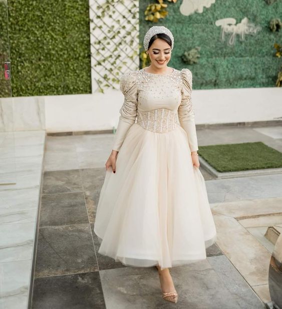 فساتين سواريه بسيطة وشيك للمحجبات