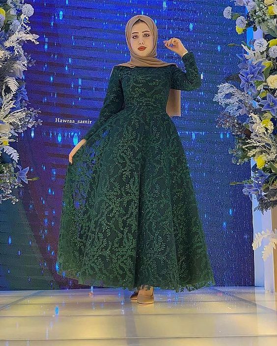 فساتين سواريه بسيطة وشيك للمحجبات